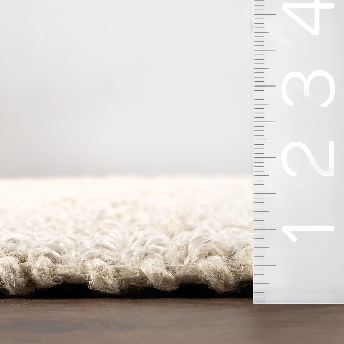 Chocolate Solid Flatweave Area Rug, 5' x 8'