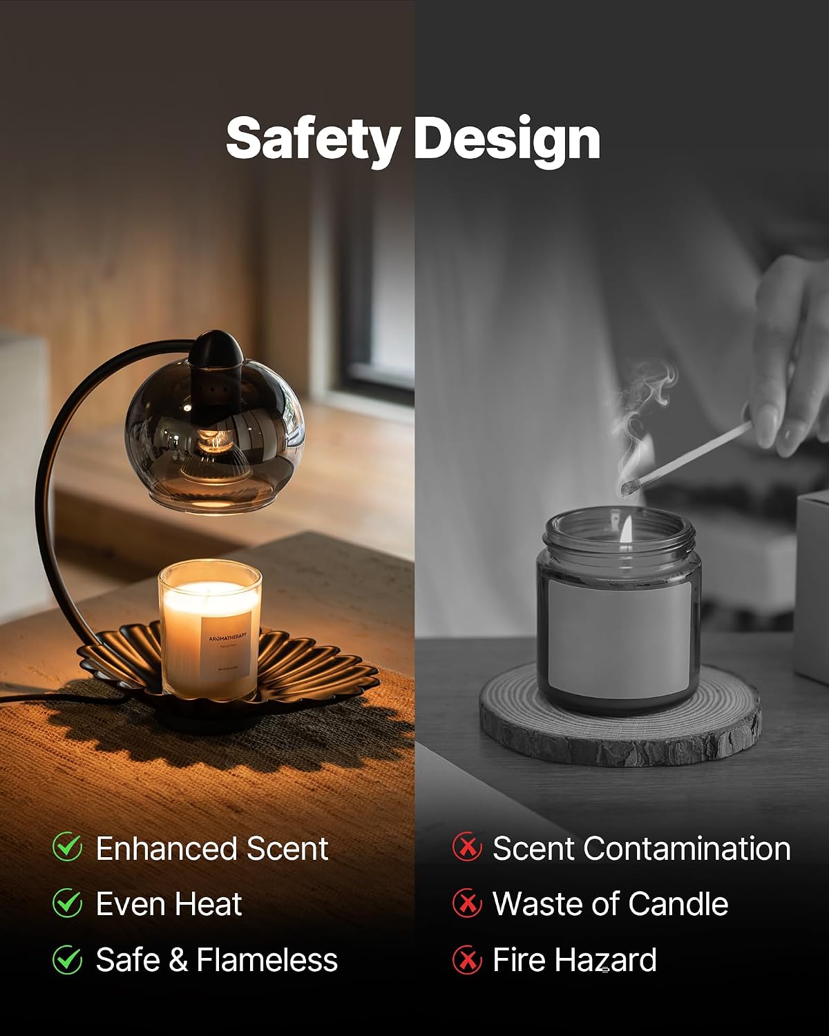 Candle Warmer Lamp with Timer