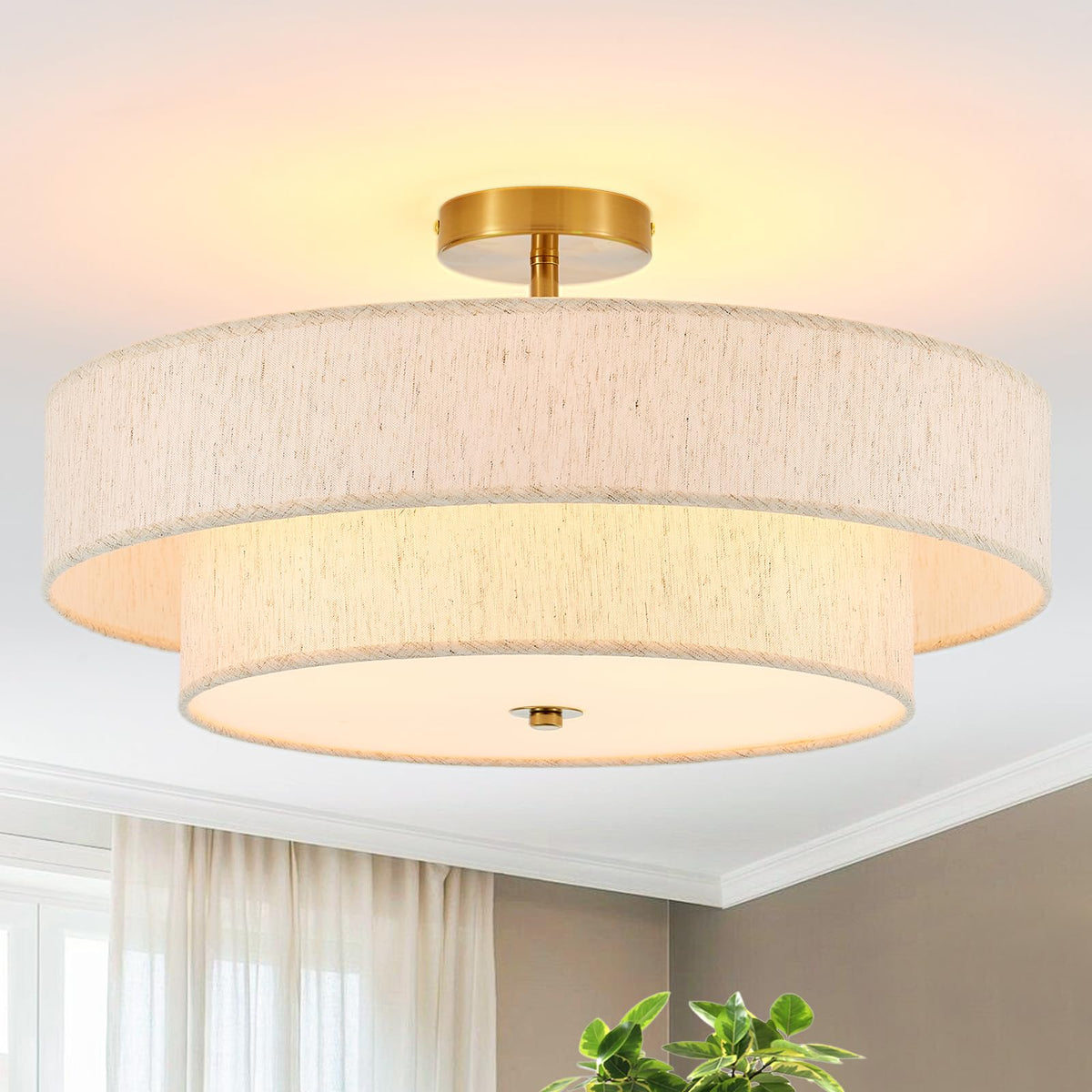 Semi Flush Mount Ceiling Fixture
