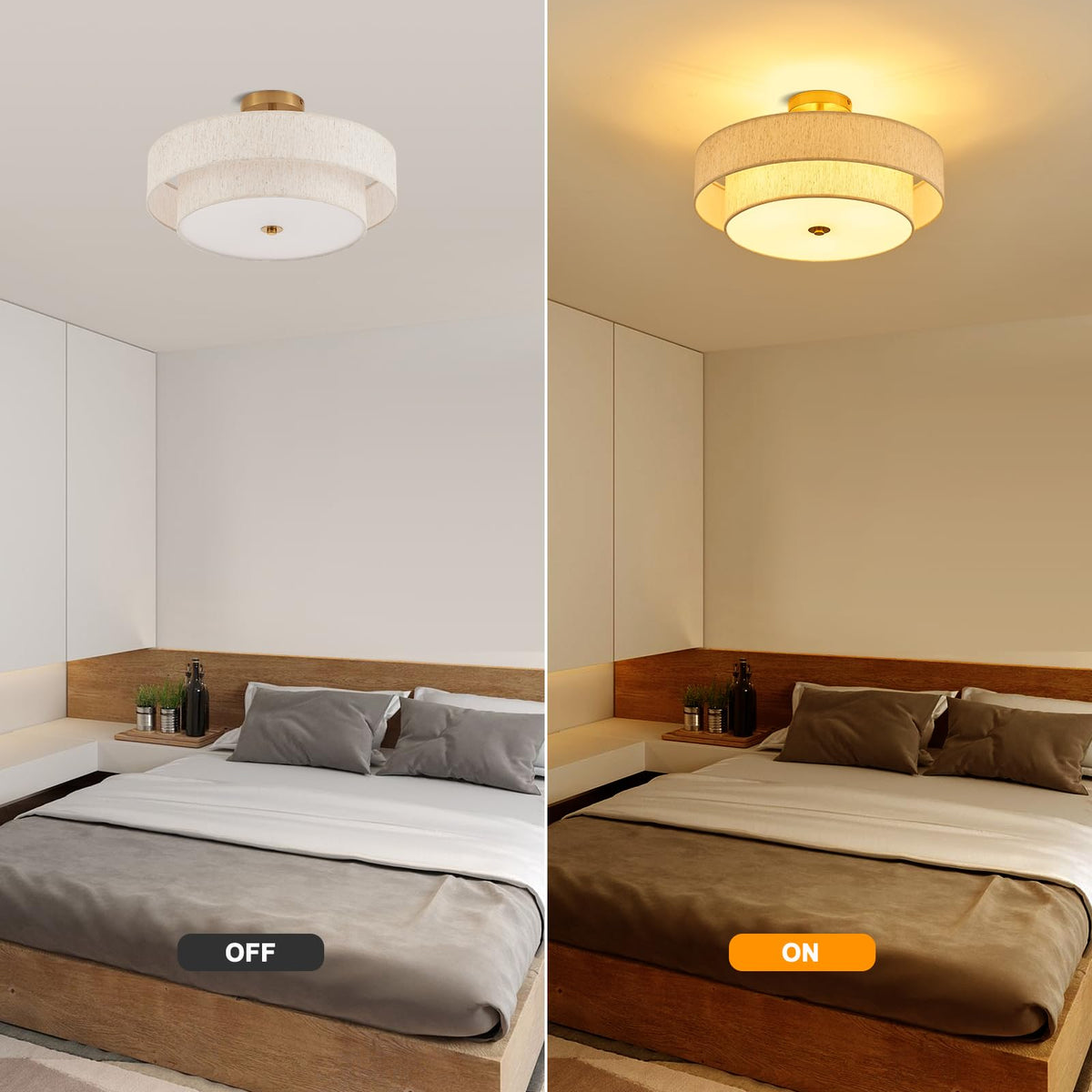 Semi Flush Mount Ceiling Fixture