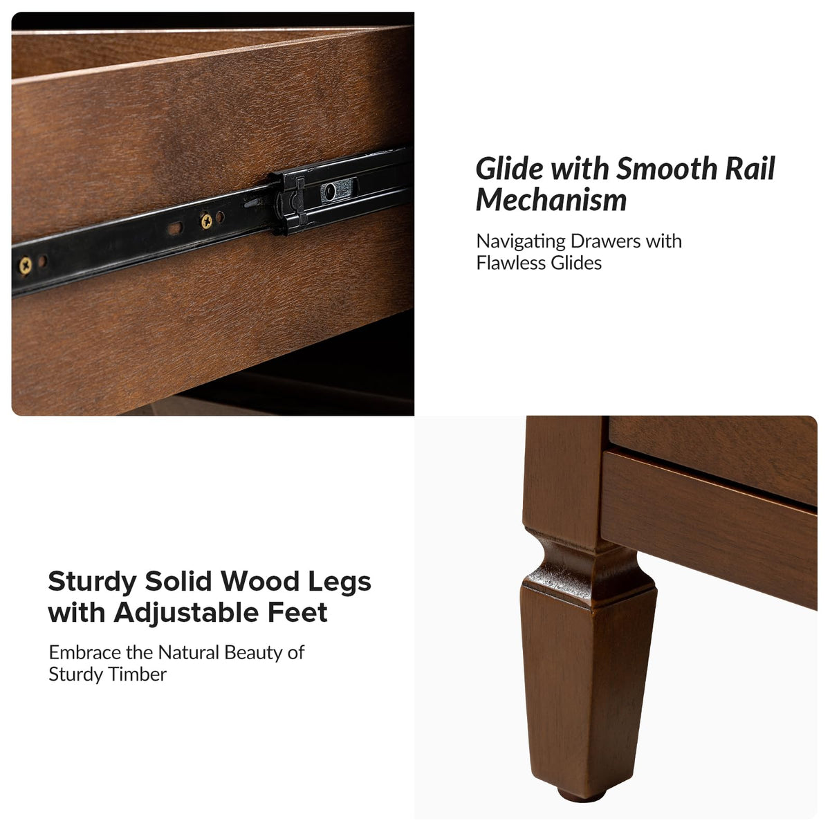 Large Timeless End Tables Set of 2