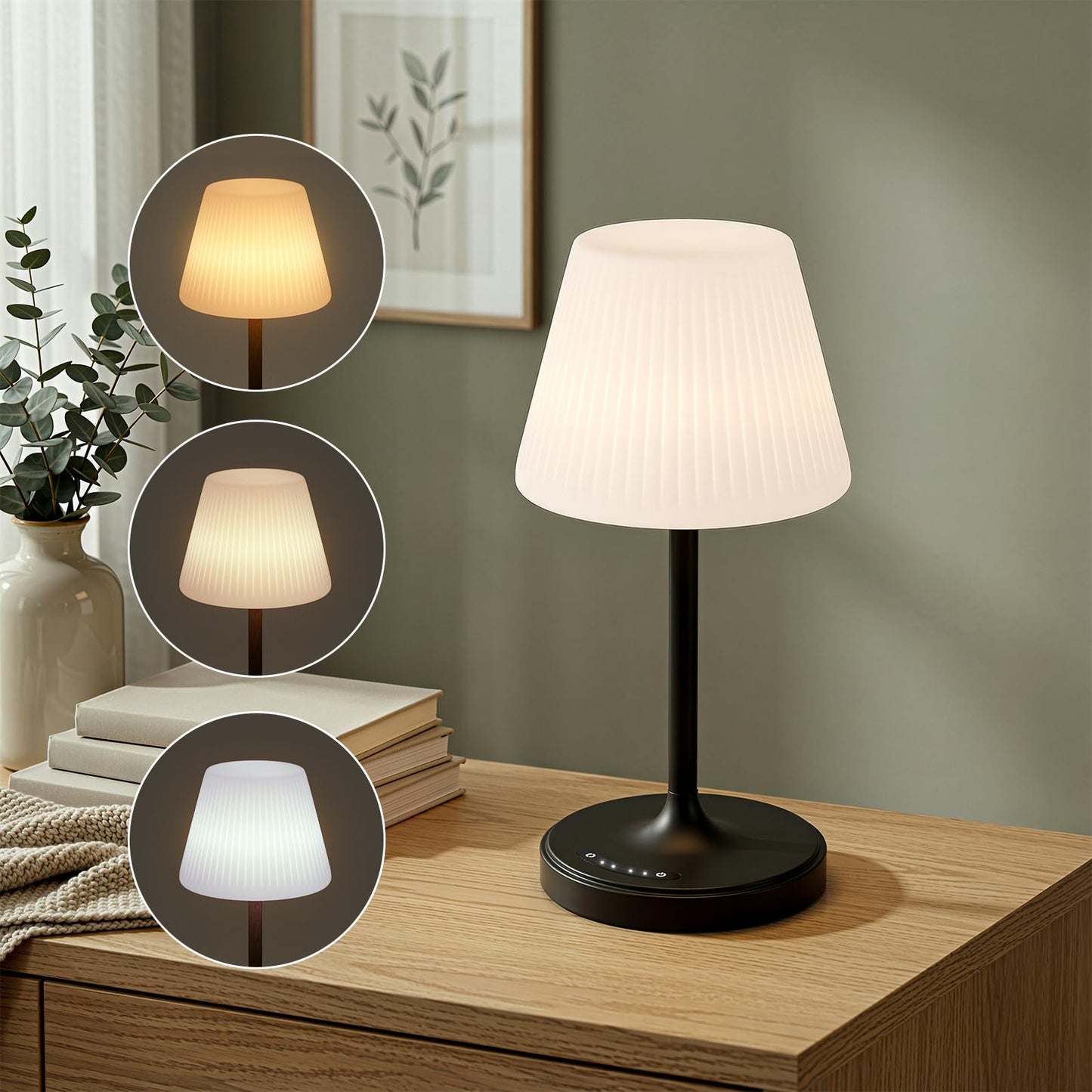 Cordless Waterproof Shower Lamp