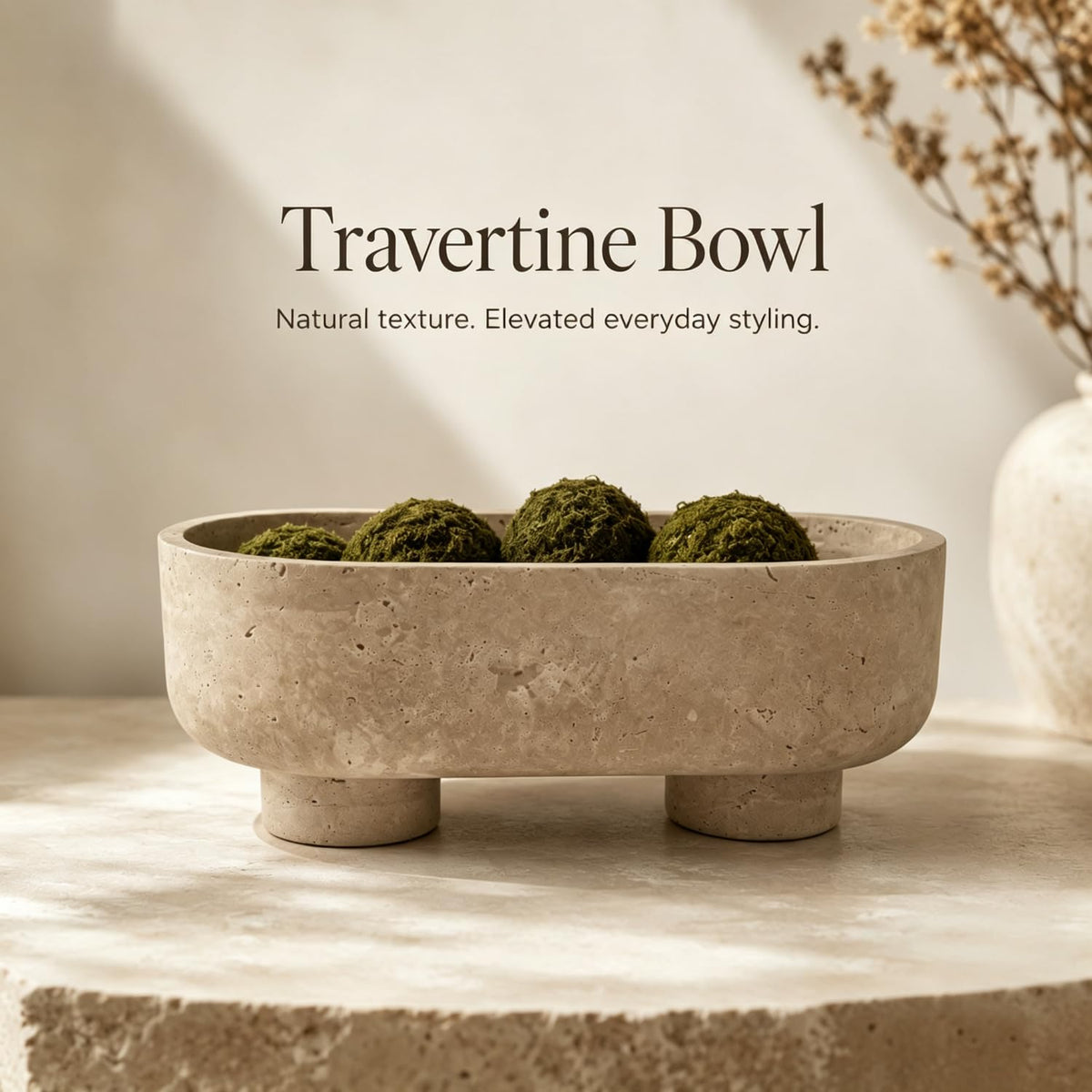 Natural Calacatta Viola Oval Marble Bowl