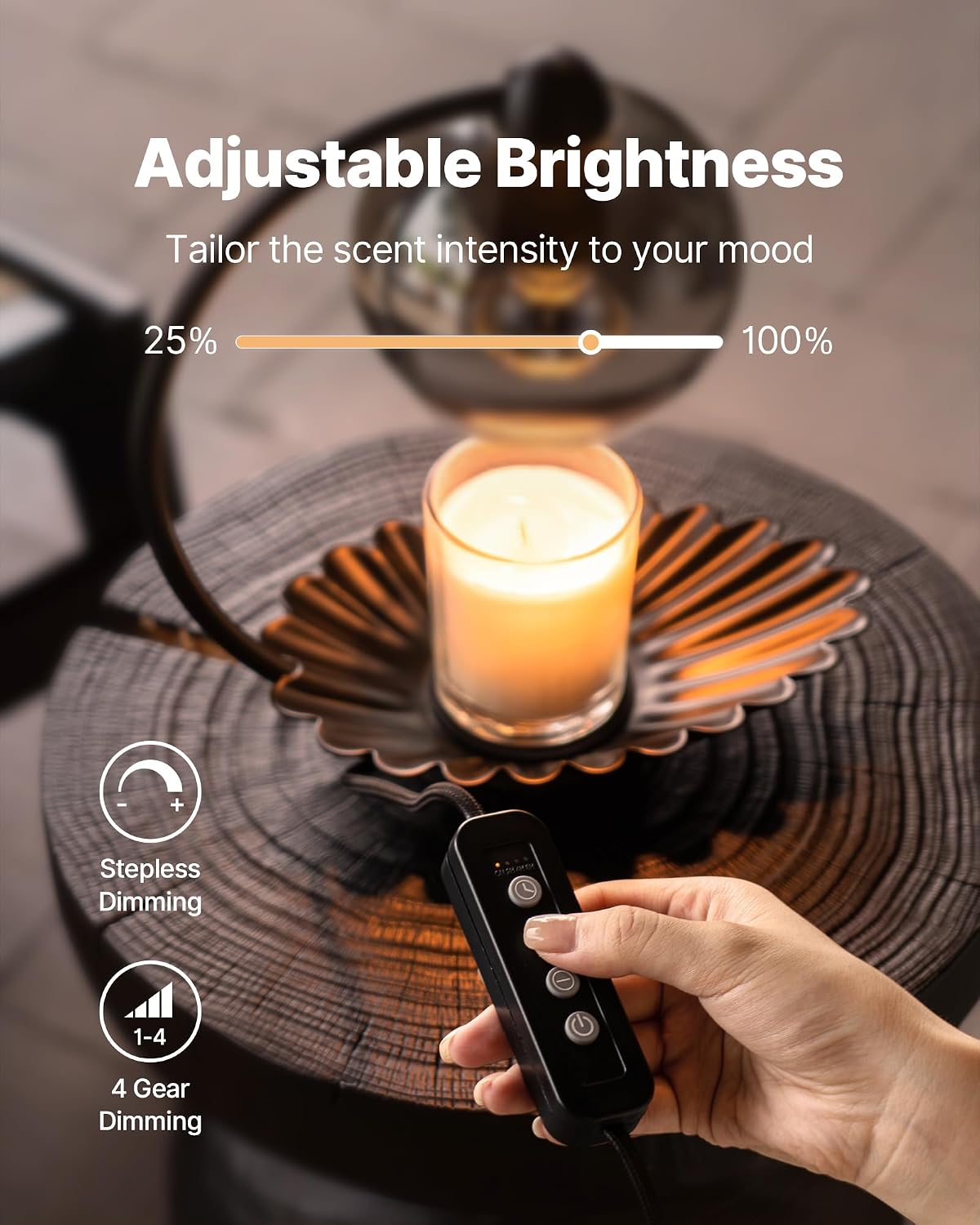 Candle Warmer Lamp with Timer