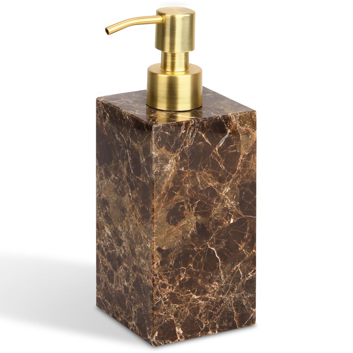 Natural Calacatta Viola Marble Soap Dispenser
