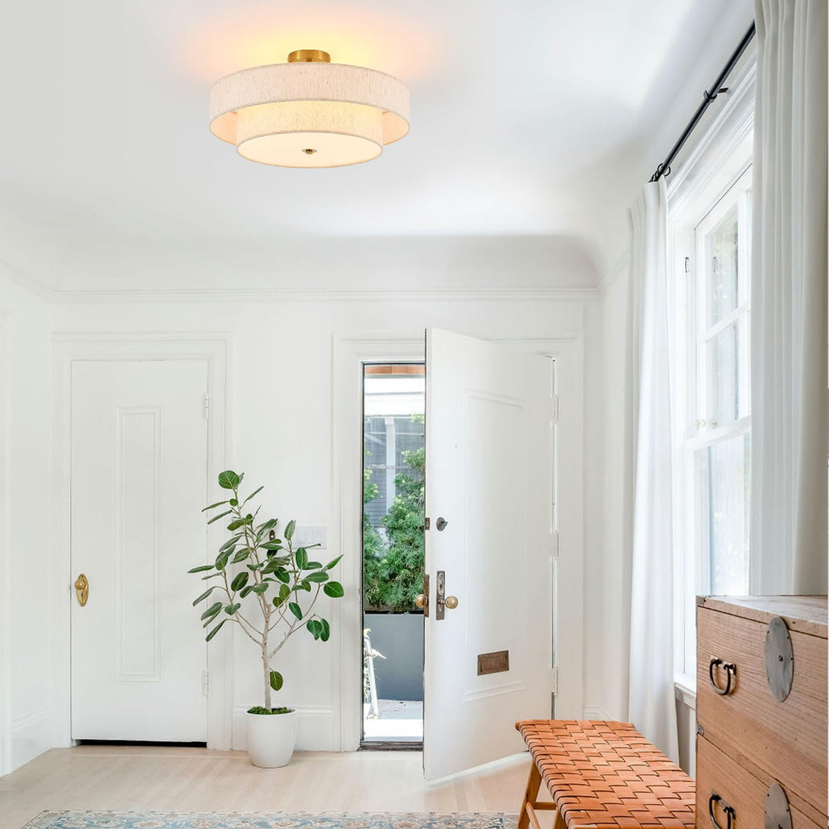 Semi Flush Mount Ceiling Fixture