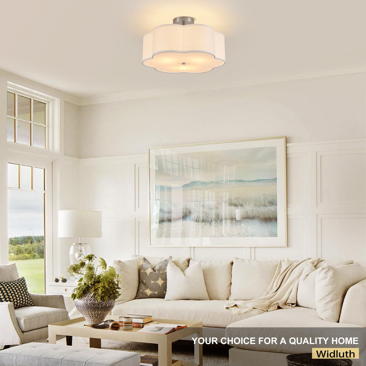 Semi Flush Mount Ceiling Fixture