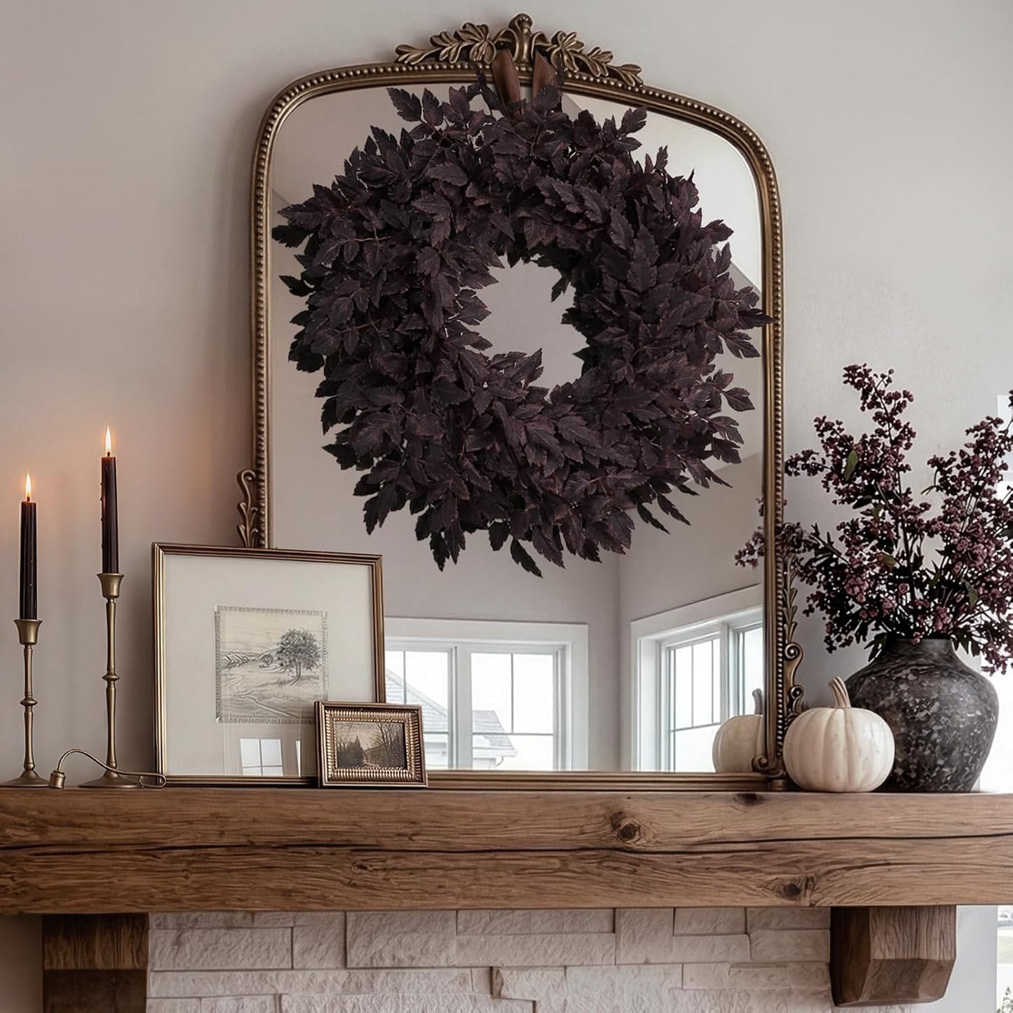 Fall Wreath Decor - 24in
