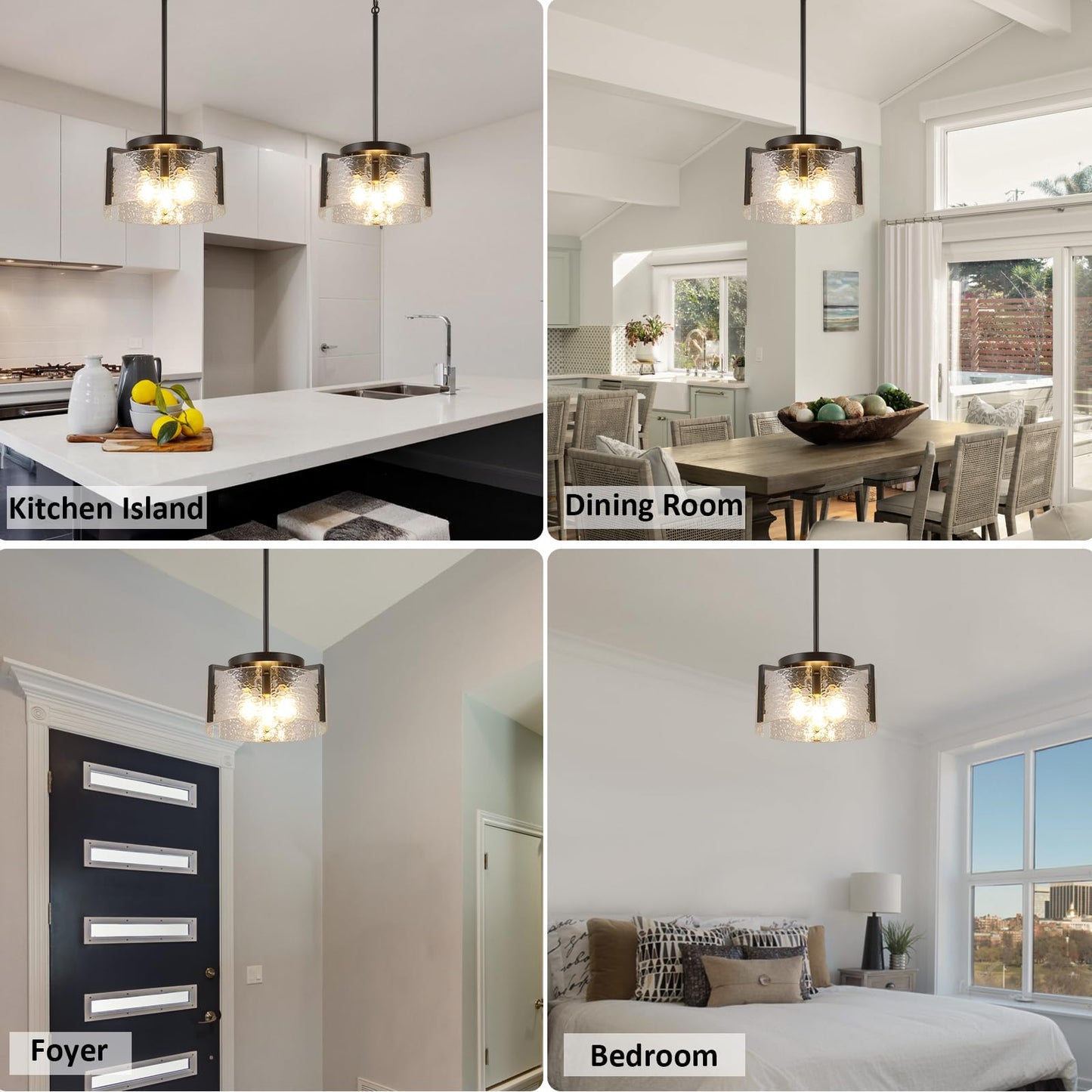 Black Chandelier Light Fixture