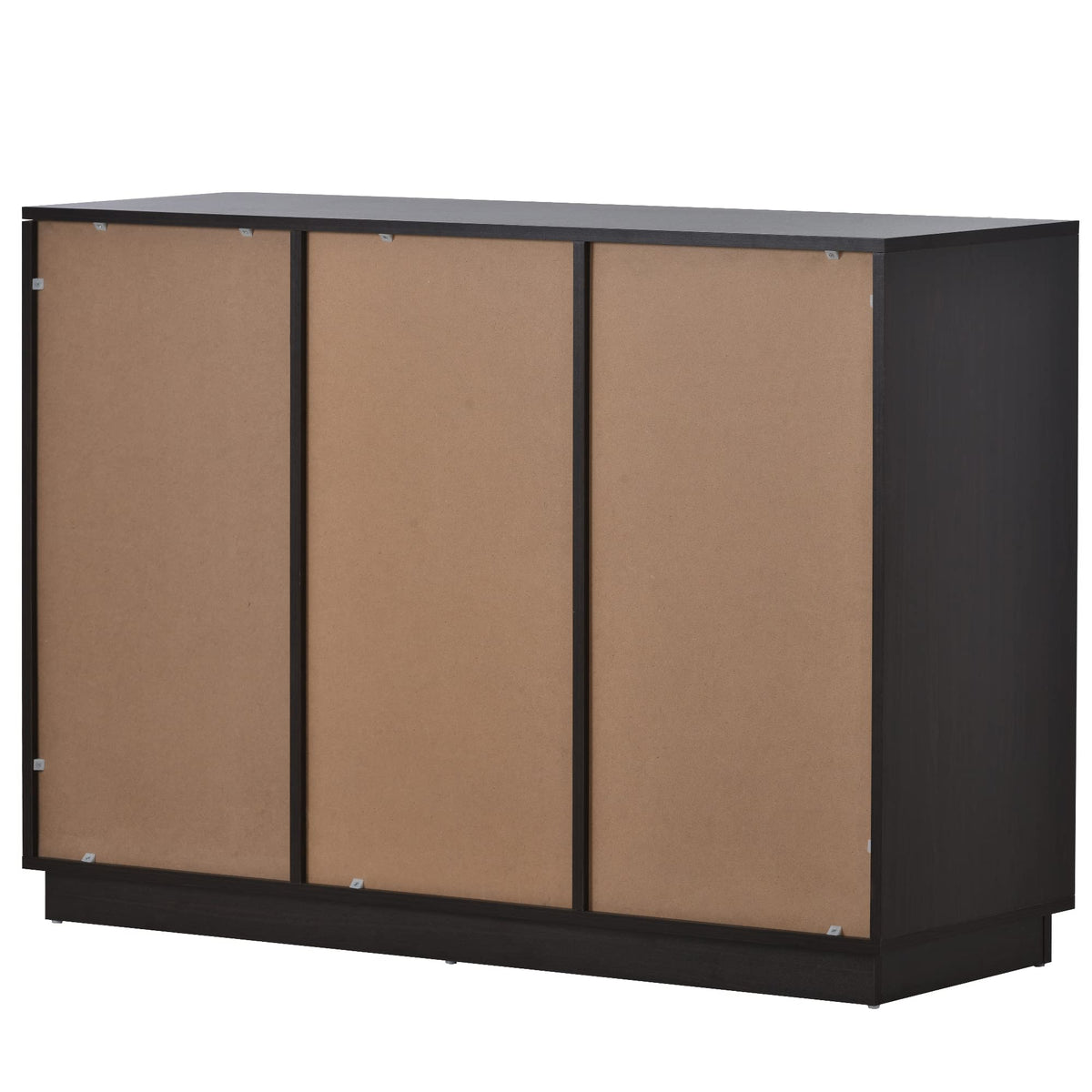 51" Modern Coffee Bar Cabinet with Fridge Space & 2 Drawers
