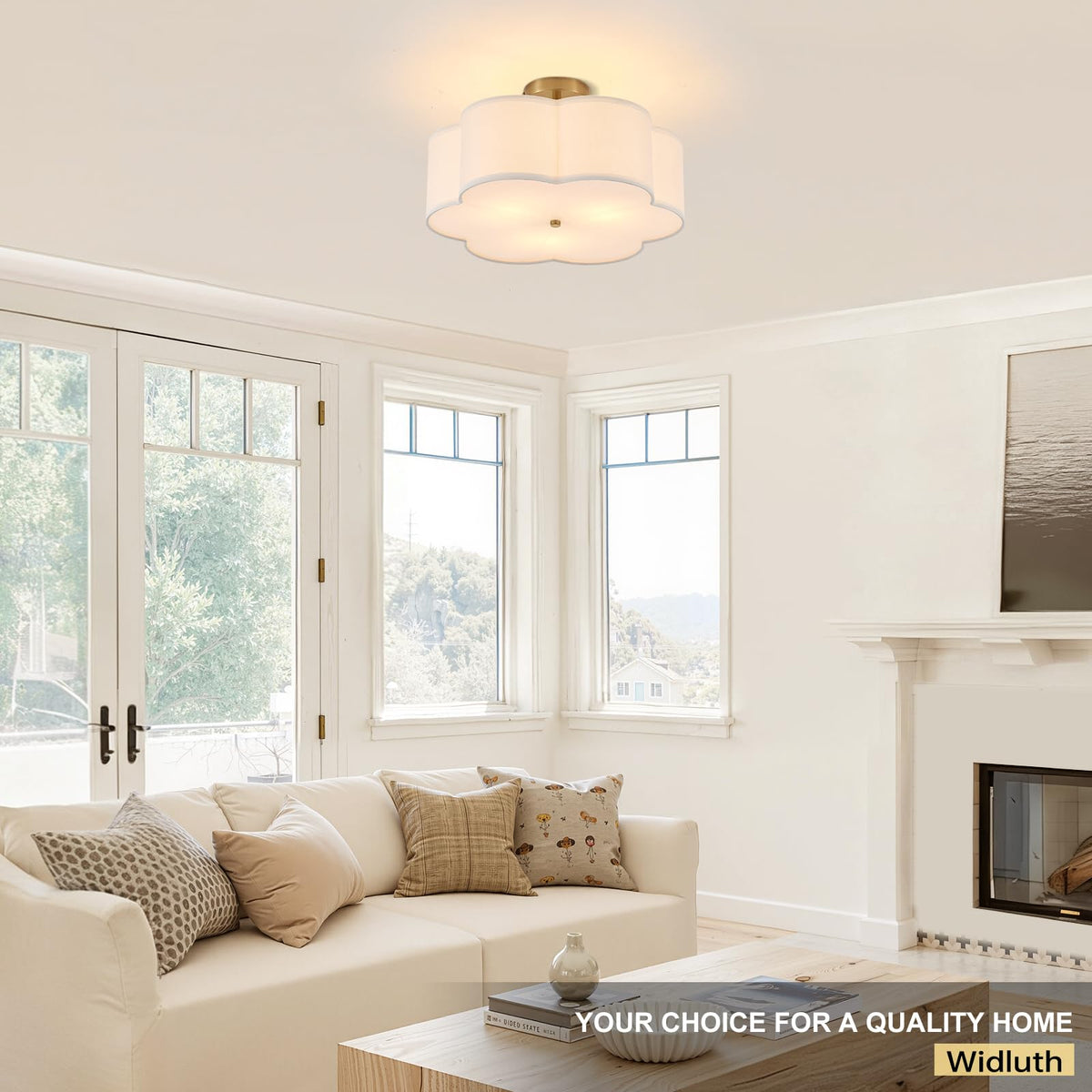 Semi Flush Mount Ceiling Fixture
