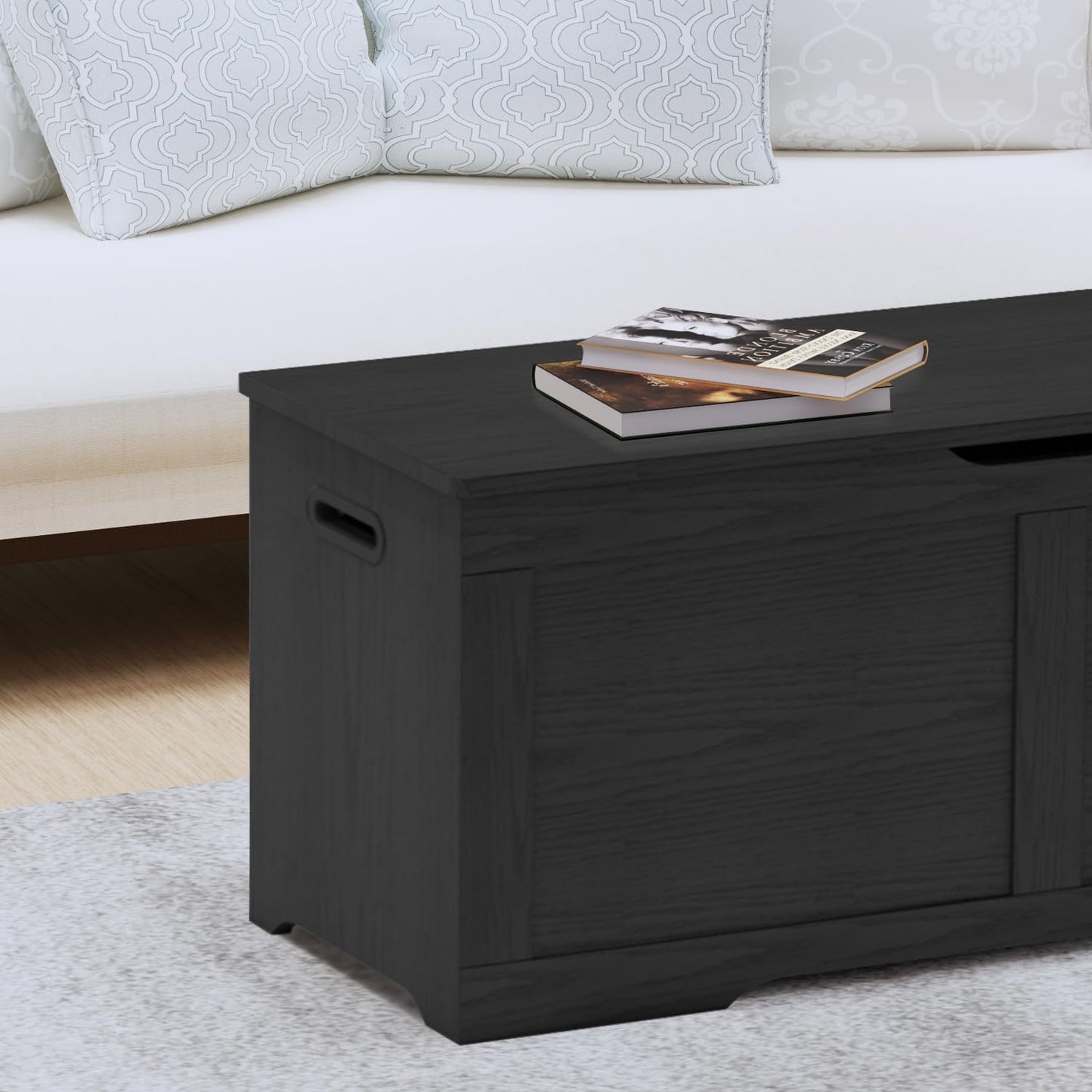 Timberer 47.2" Wooden Extra Large Storage Trunk