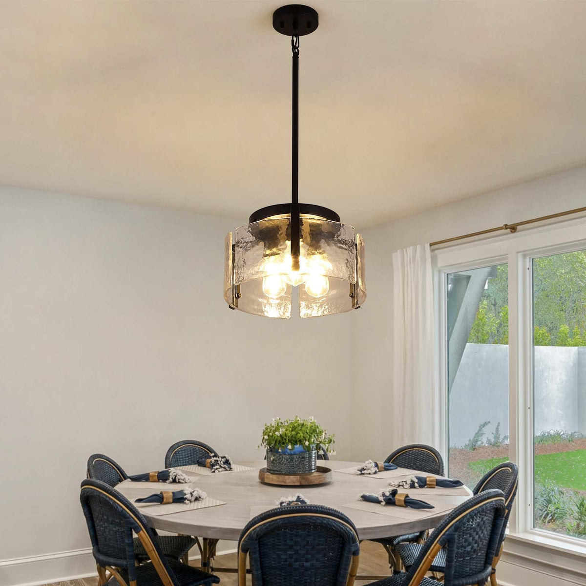 Black Chandelier Light Fixture