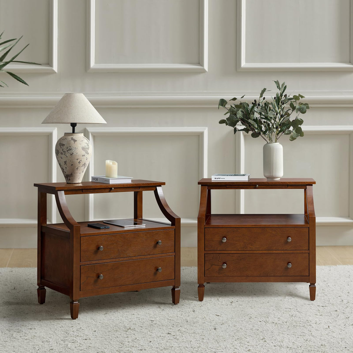 Large Timeless End Tables Set of 2