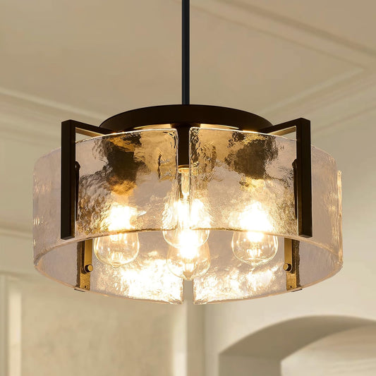 Black Chandelier Light Fixture