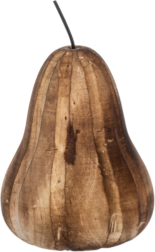 Carved Wood Texture Lines Pear