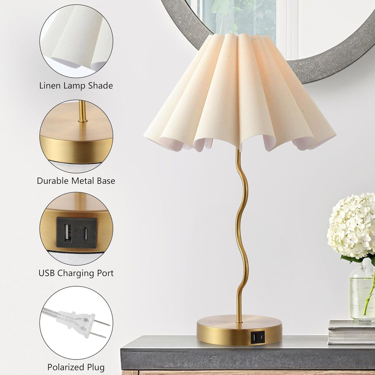 Modern Single Table Lamp