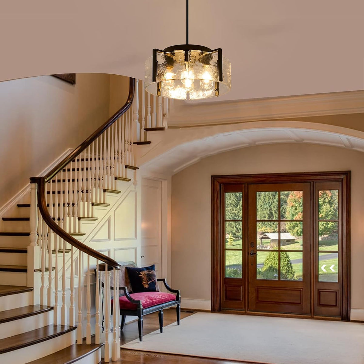 Black Chandelier Light Fixture
