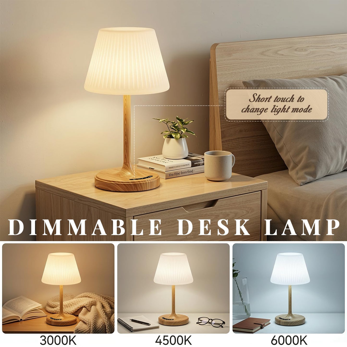 Cordless Waterproof Shower Lamp