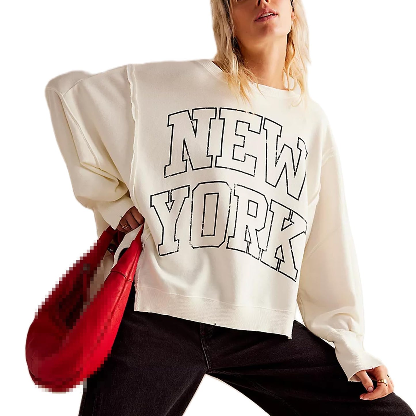 Womens Vintage Oversized Graphic Cute Crewneck Sweatshirt Y2k Loose Fit Aesthetic Retro Pullover Going Out Tops