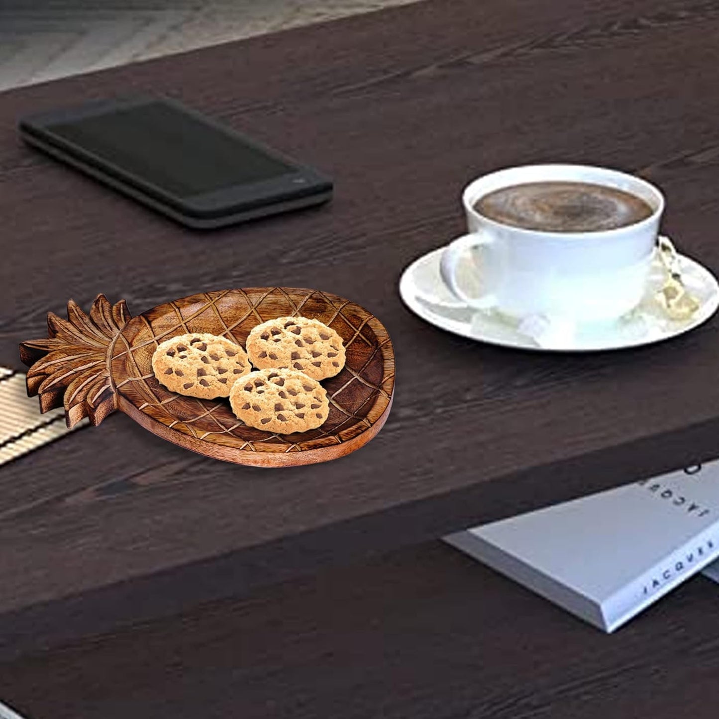 Wooden Decorative Pear Tray