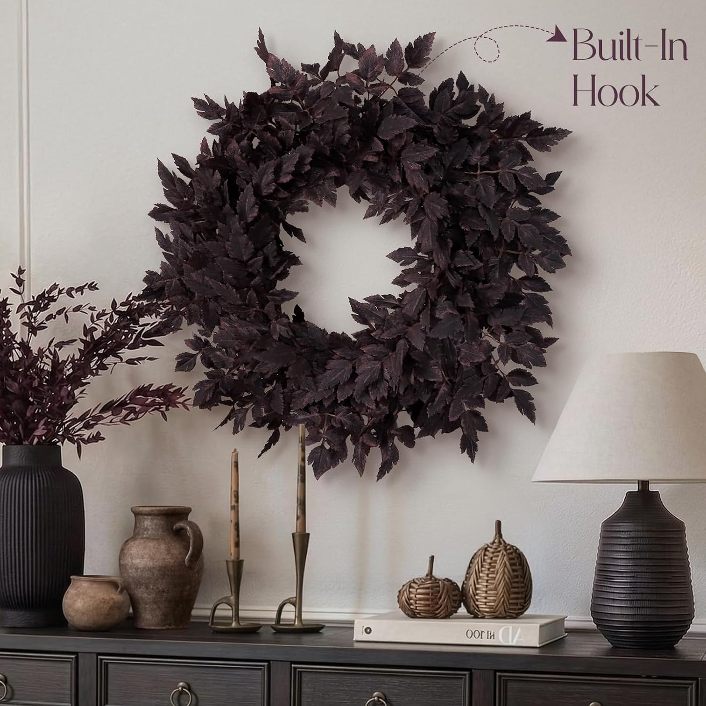 Fall Wreath Decor - 24in