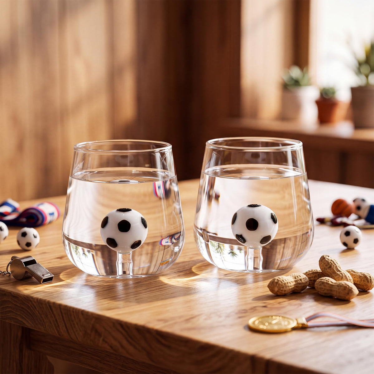 2 Pcs Halloween Wine Glass 12oz