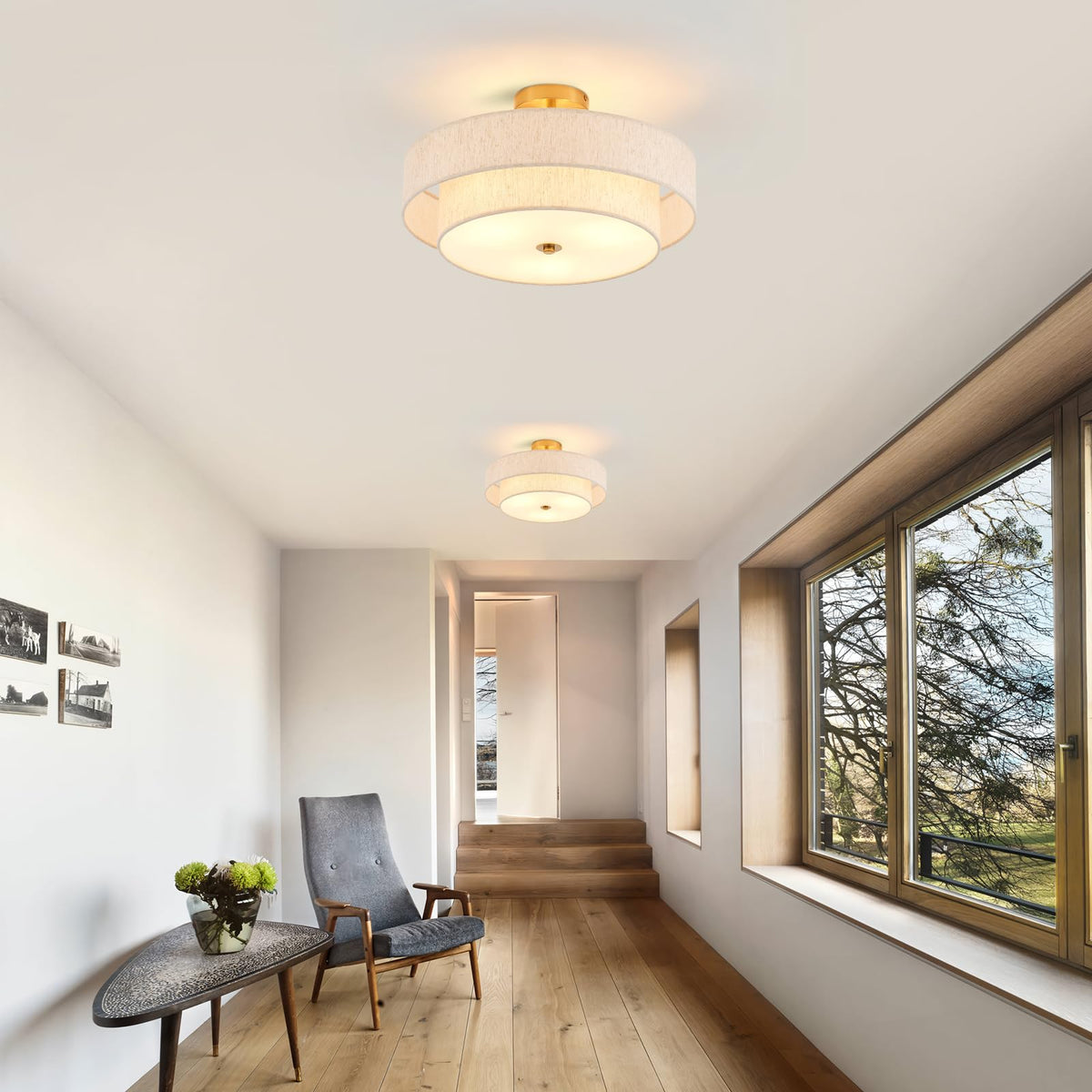 Semi Flush Mount Ceiling Fixture