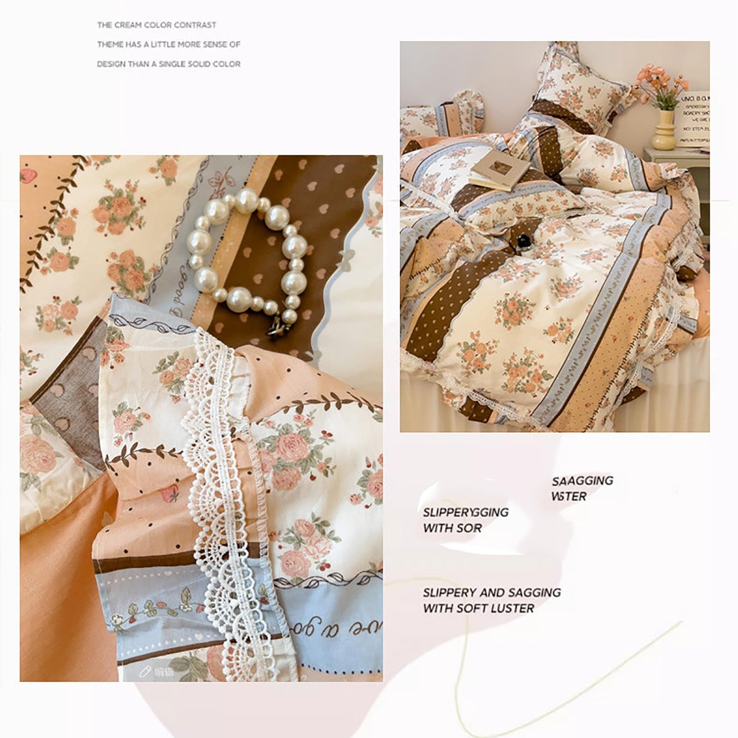 100% Cotton Cozy Bedding Set Four-Piece