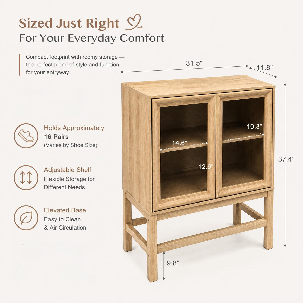 Sideboard Buffet Cabinet with Storage