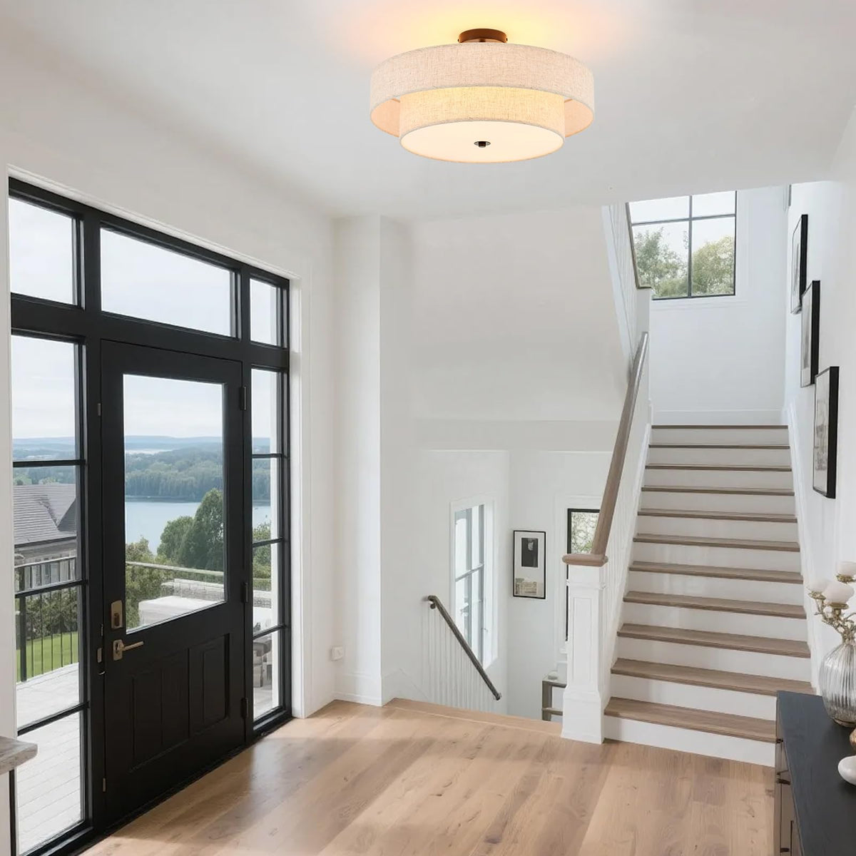Semi Flush Mount Ceiling Fixture
