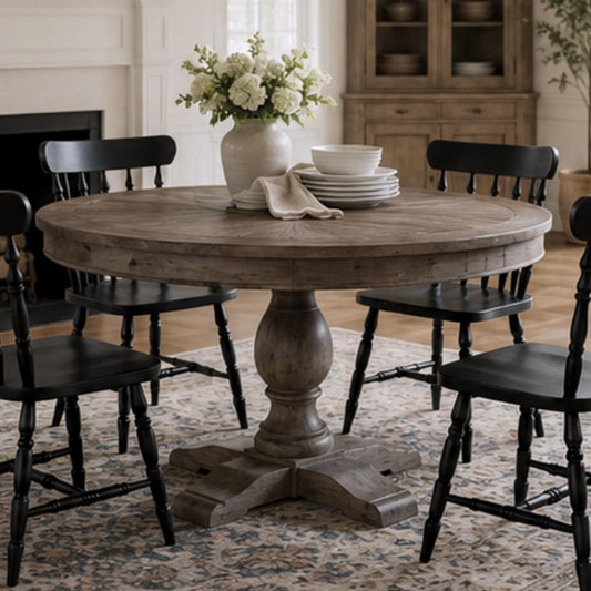 60" Round Dining Kitchen Table