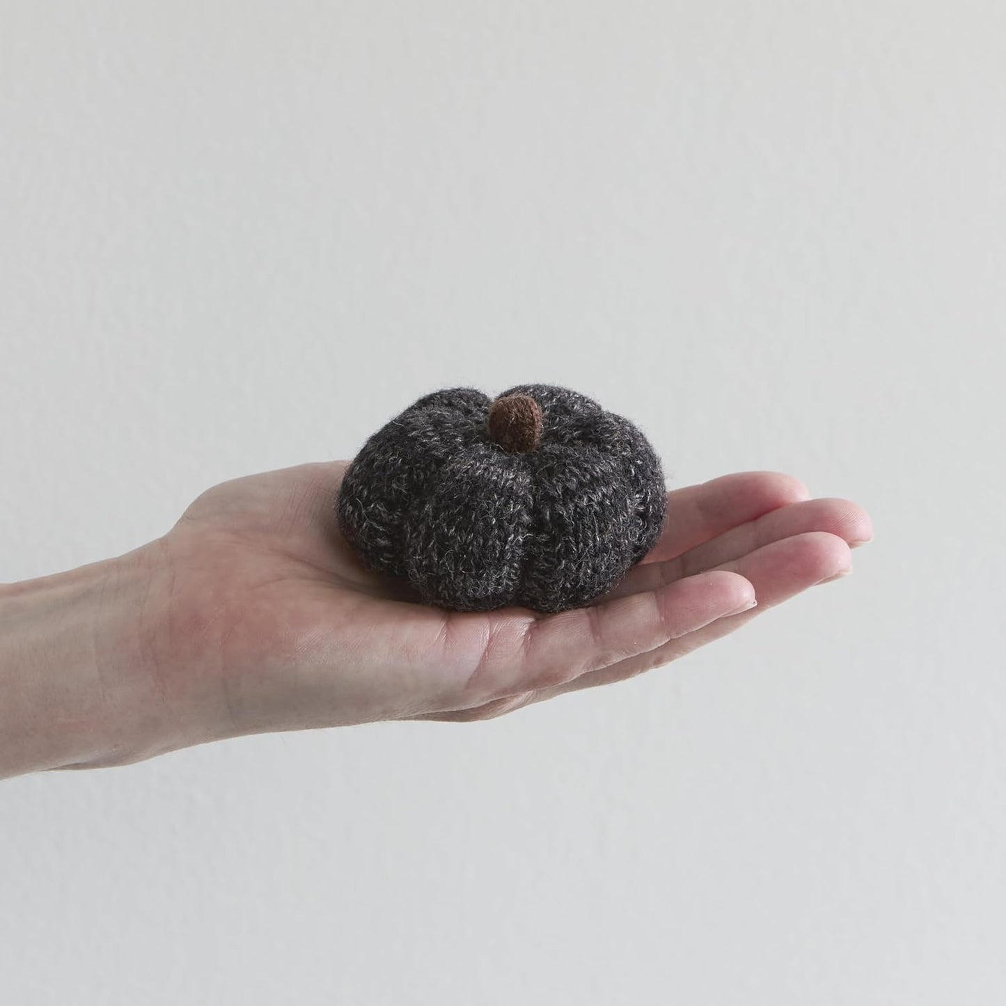Set of 3 Cozy Knit Pumpkins