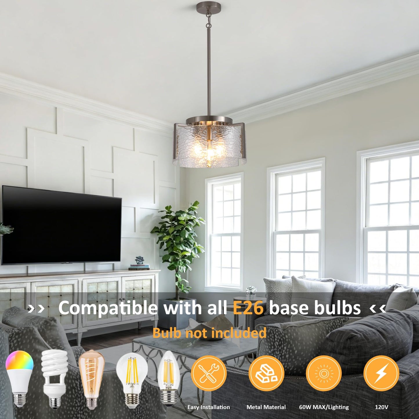 Black Chandelier Light Fixture
