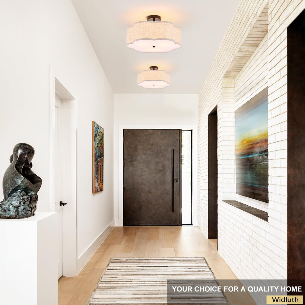 Semi Flush Mount Ceiling Fixture