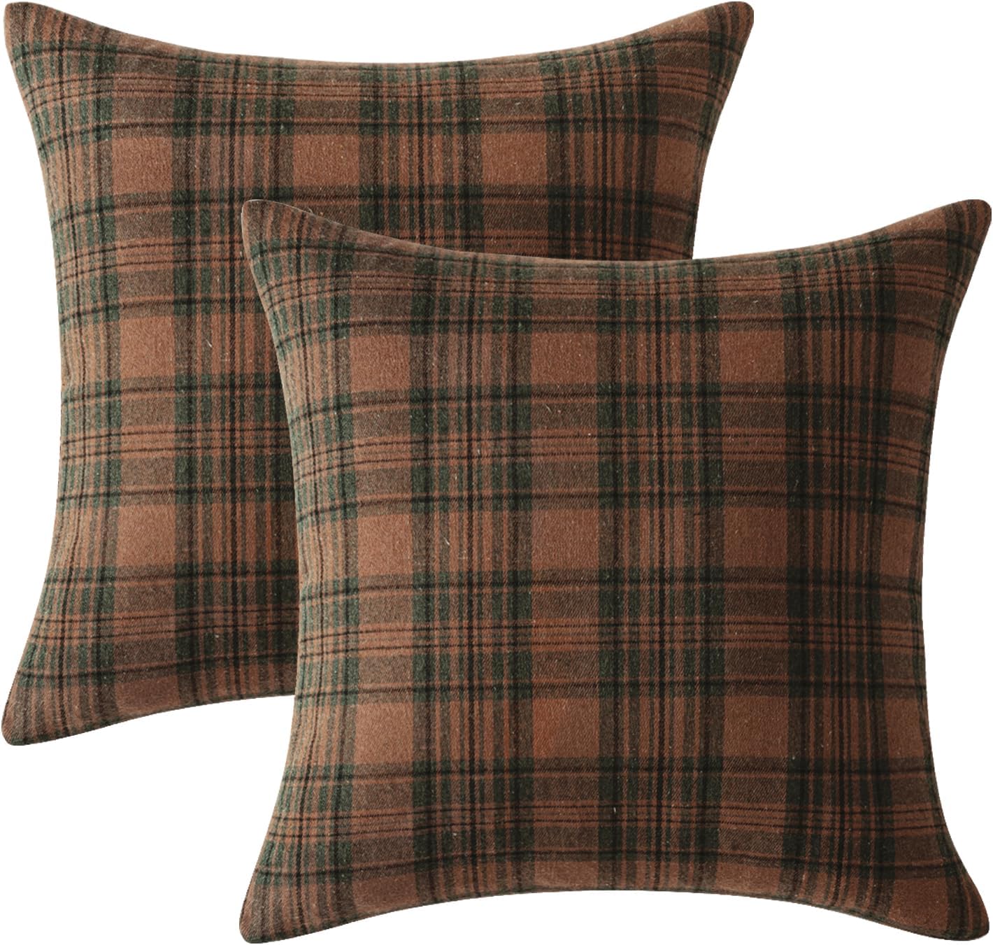Fall Plaid Pillow Covers