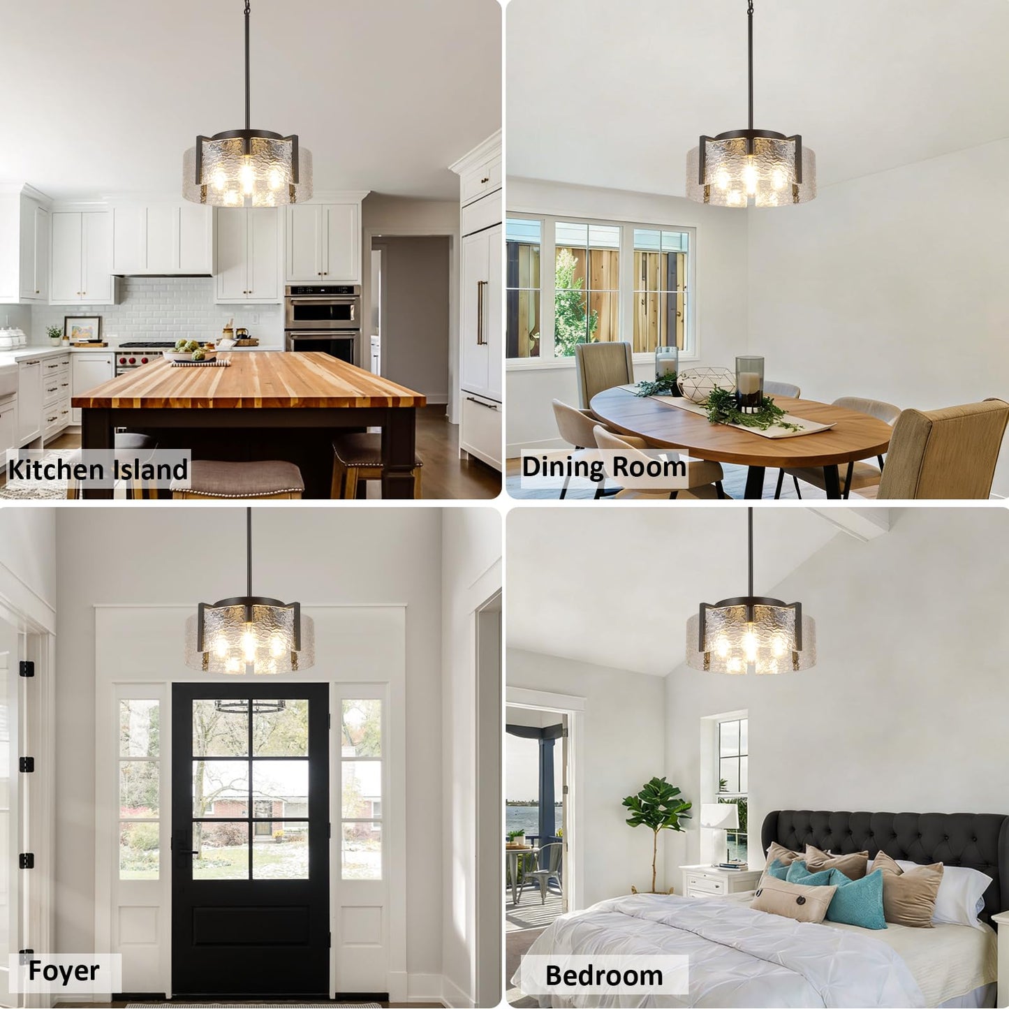 Black Chandelier Light Fixture
