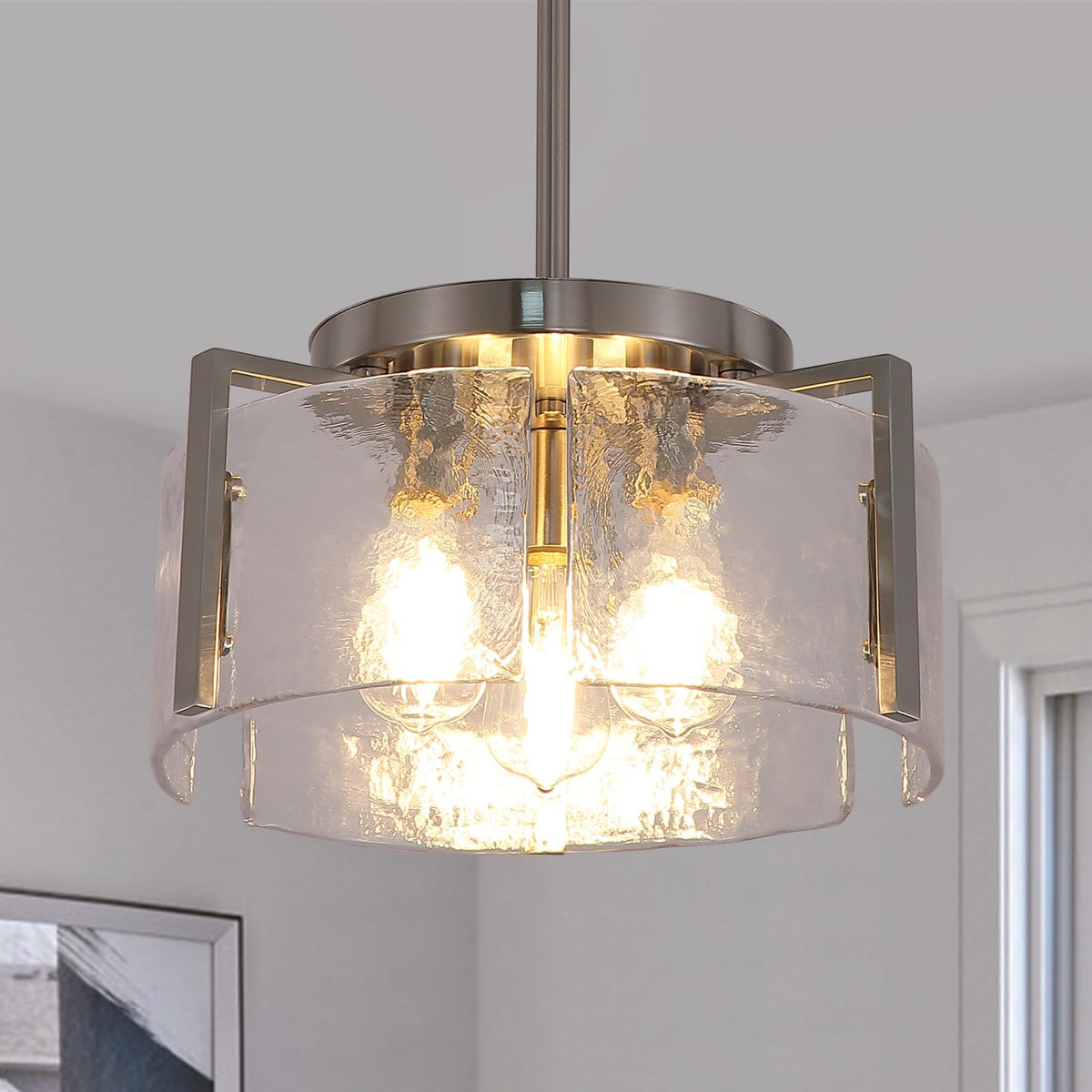 Black Chandelier Light Fixture