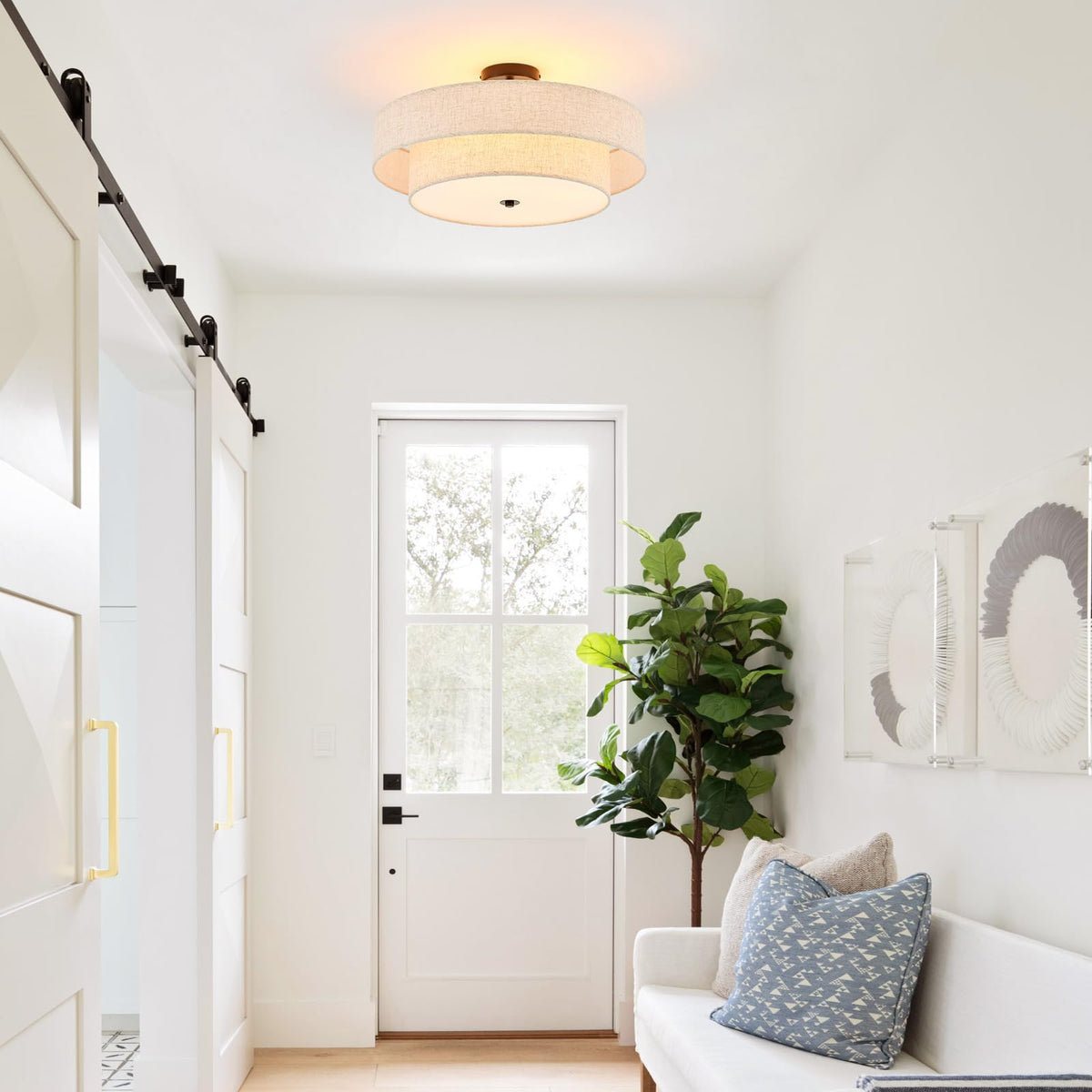 Semi Flush Mount Ceiling Fixture