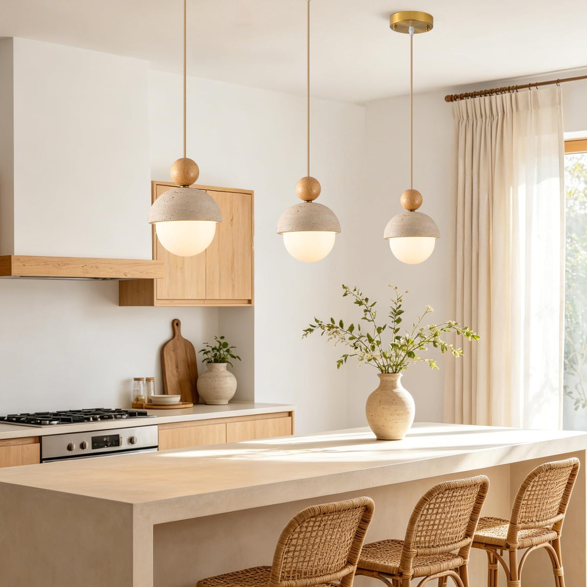 Natural Stone Marble Pendants
