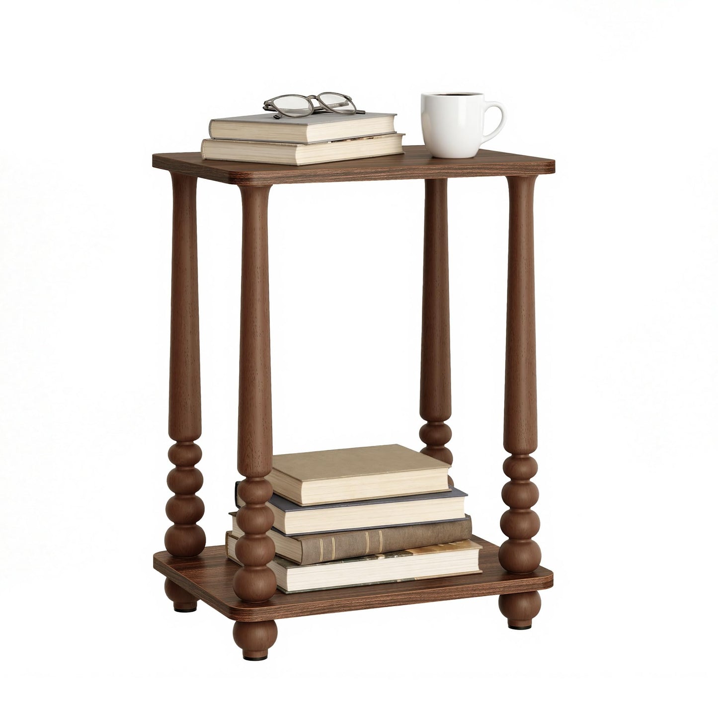 Solid Wood Accent Nightstand