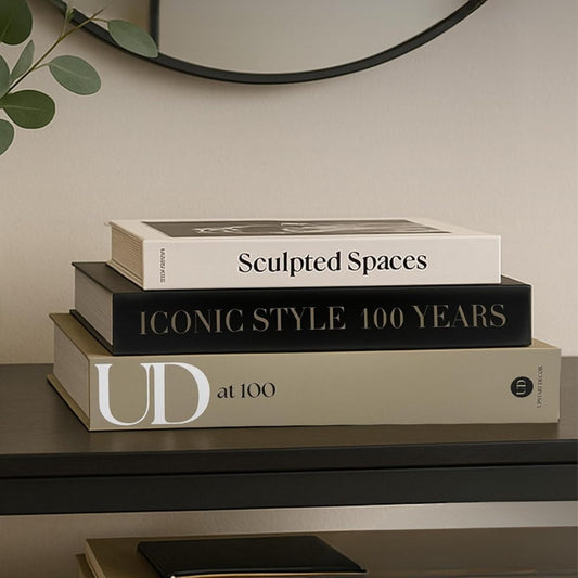Aesthetic Decorative Books Set of 3 Designer Faux Books for Decoration to Enhance Mid Century Coffee Table Decor Bookshelf Mantle Shelf Console Table Entryway Décor Minimalist Fake Book Storage Box
