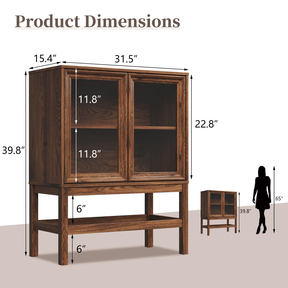 Sideboard Buffet Cabinet with Storage