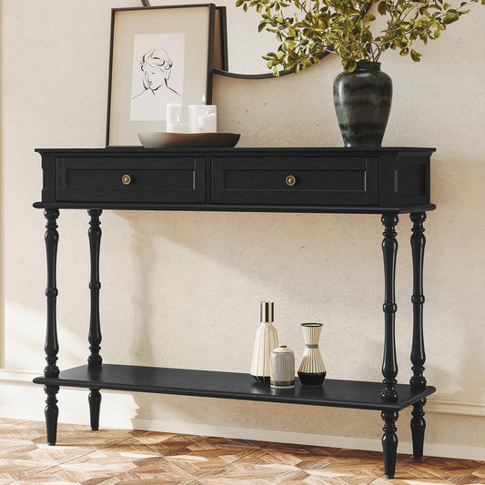 Console Table with 2 Drawers