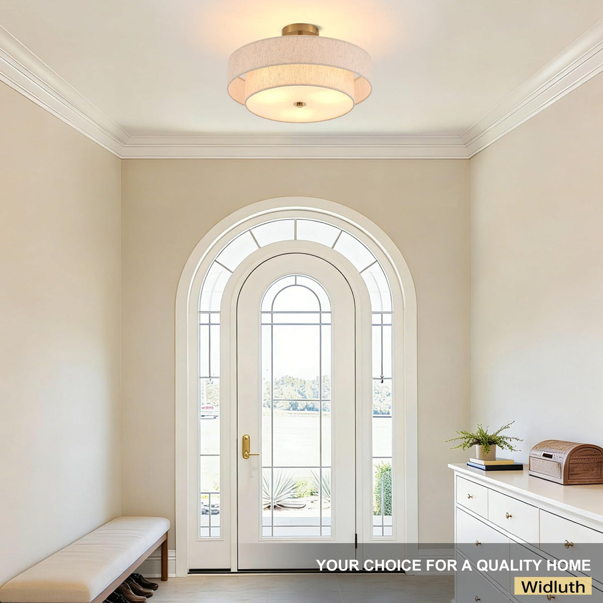 Semi Flush Mount Ceiling Fixture