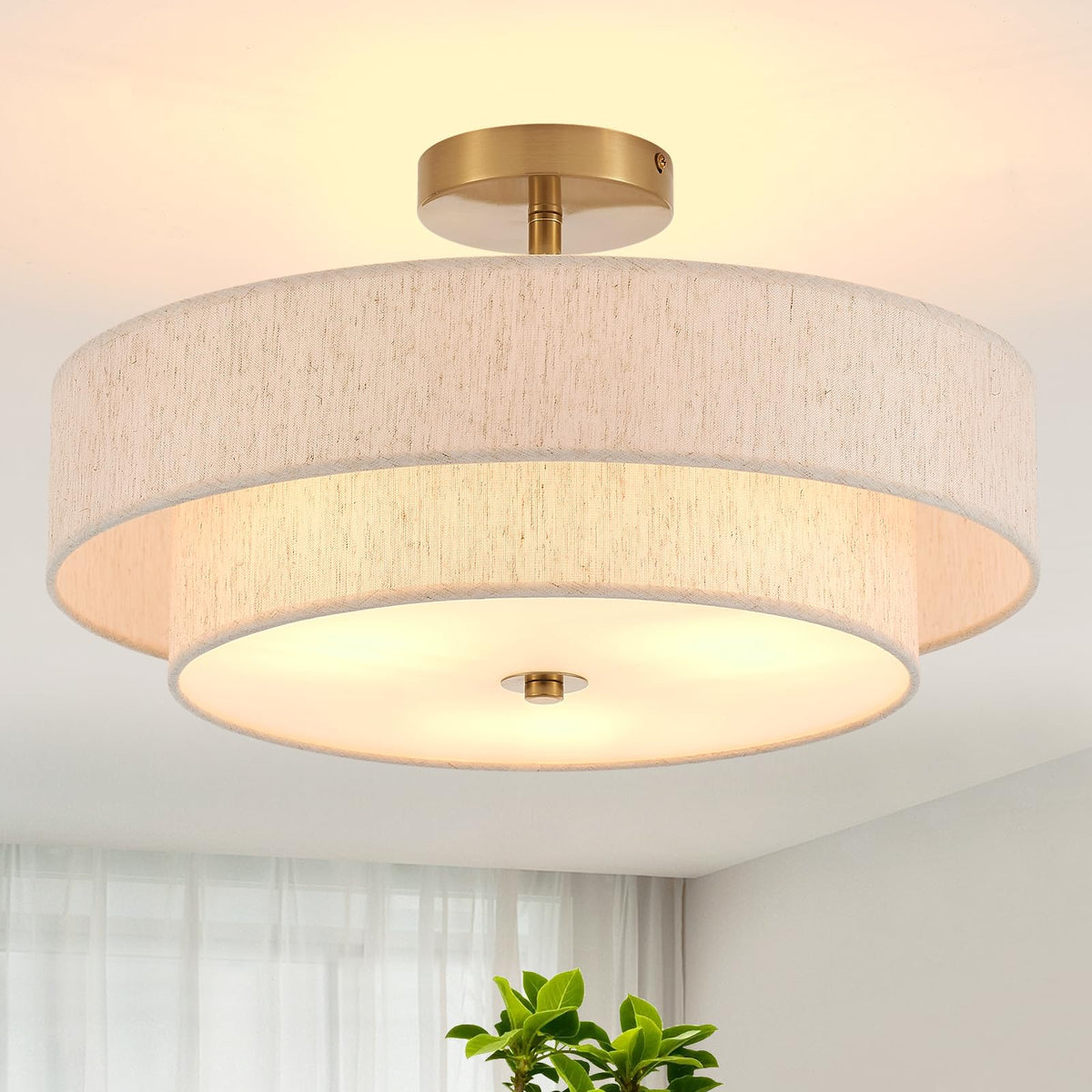 Semi Flush Mount Ceiling Fixture