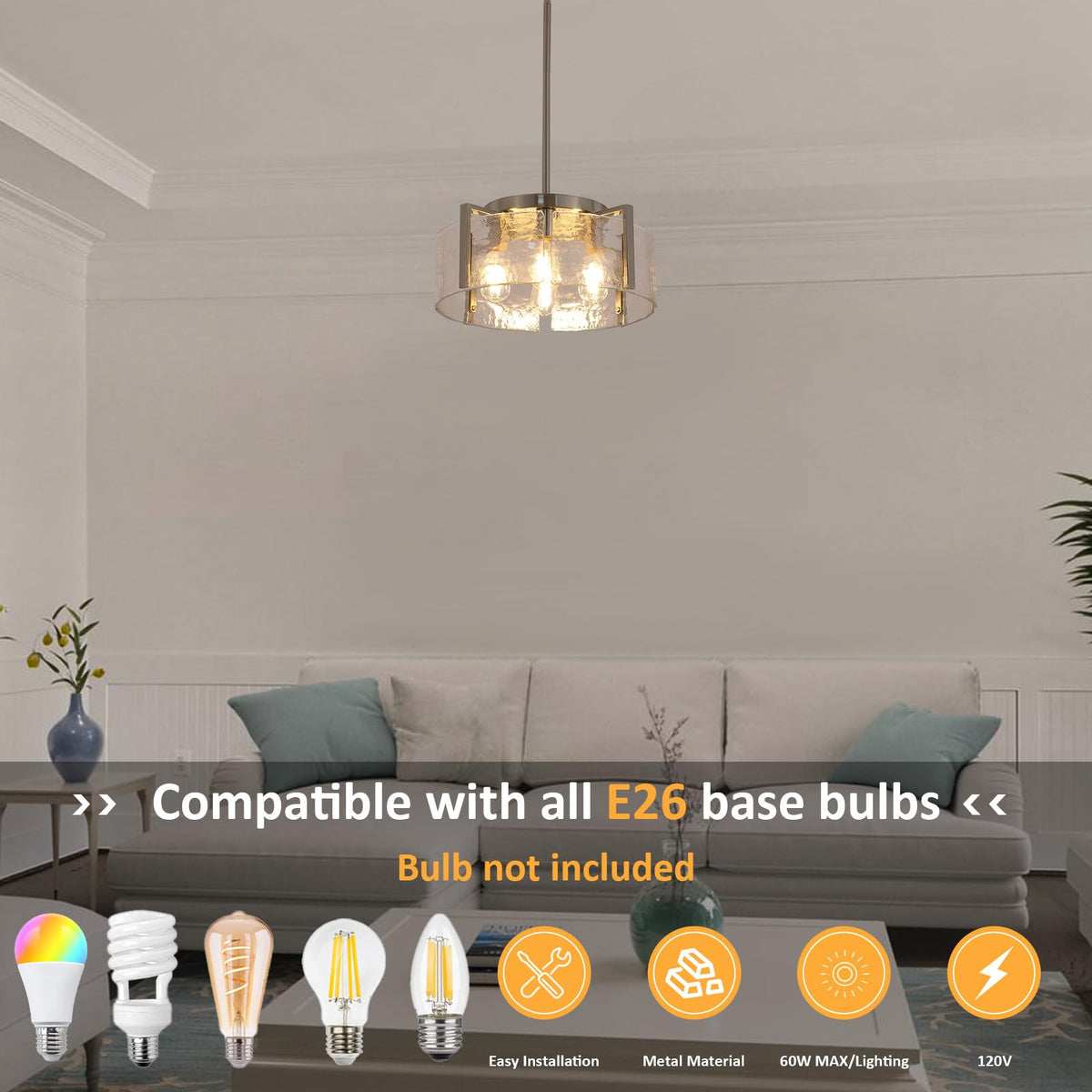 Black Chandelier Light Fixture