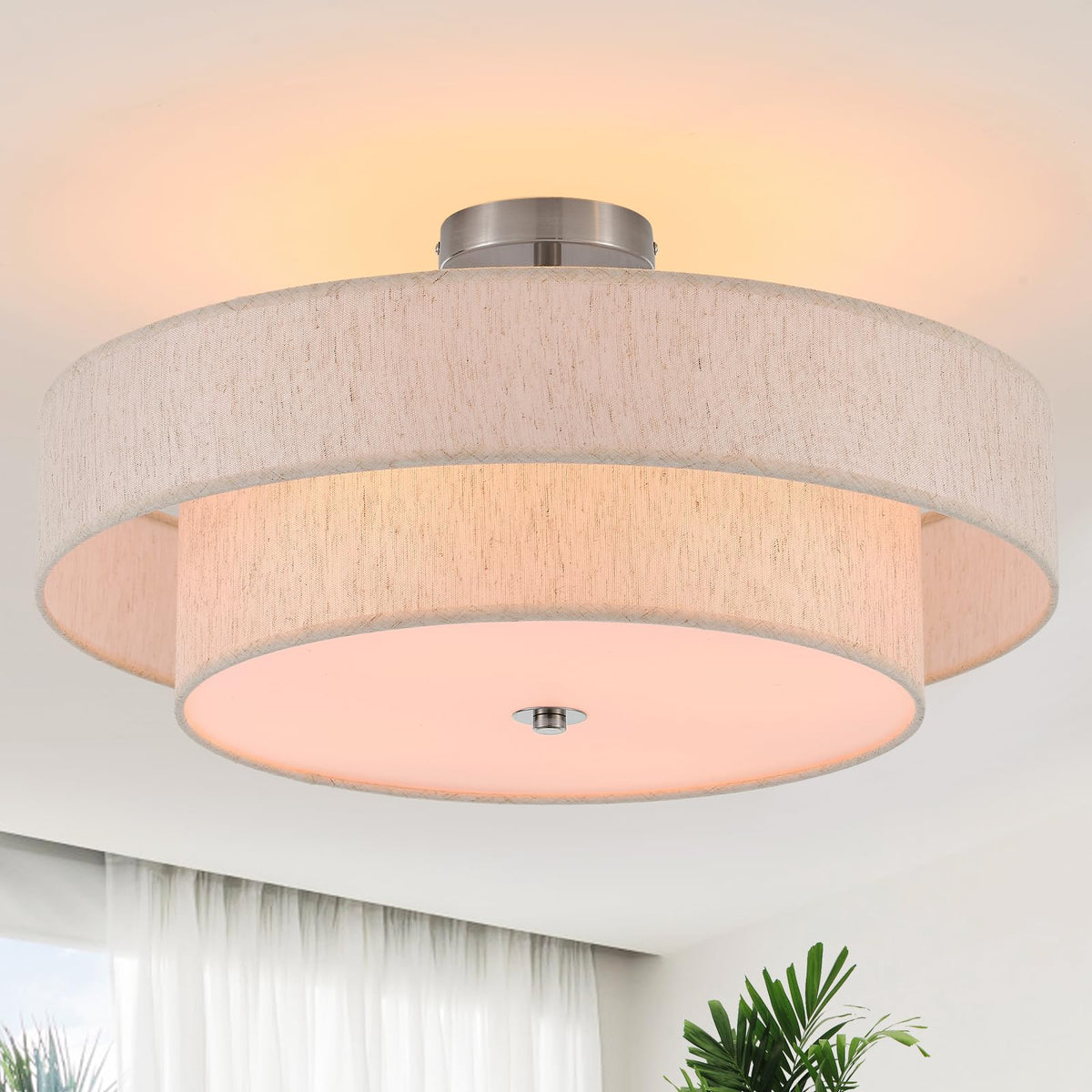 Semi Flush Mount Ceiling Fixture