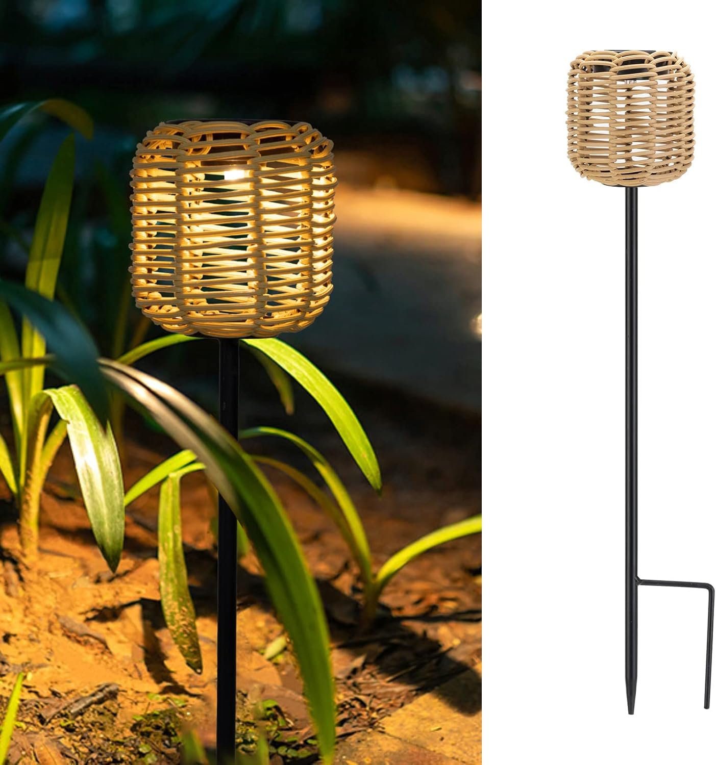 Outdoor Solar Bamboo Lights