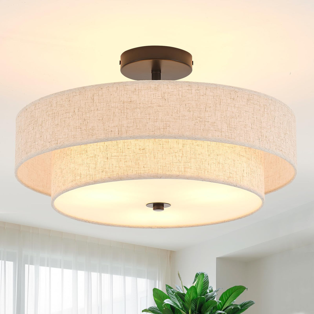 Semi Flush Mount Ceiling Fixture